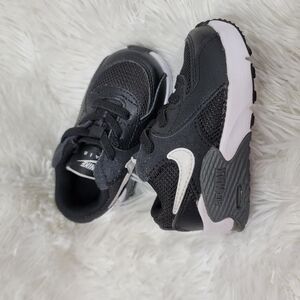 Nike Air Max 90 Excee CD6893-001 Black and White Baby Infant Shoes Sz 4c